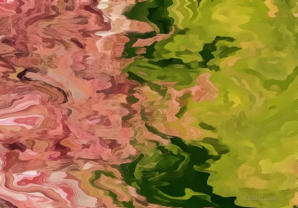 Pink Leaves by Nina